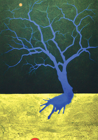  A Blue Tree &ndash; Photo by White Star