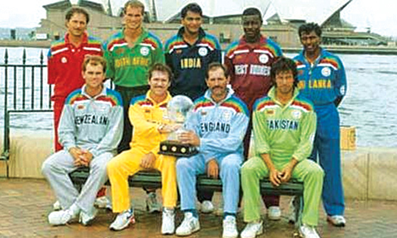 The nine team captains