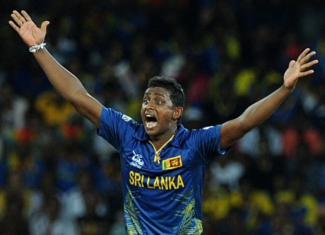 سری لنکن اسپنر اجانتھا مینڈس۔ فائل فوٹو اے ایف پی   