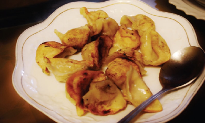 Lightly fried chicken dumplings. — Photos by the writer