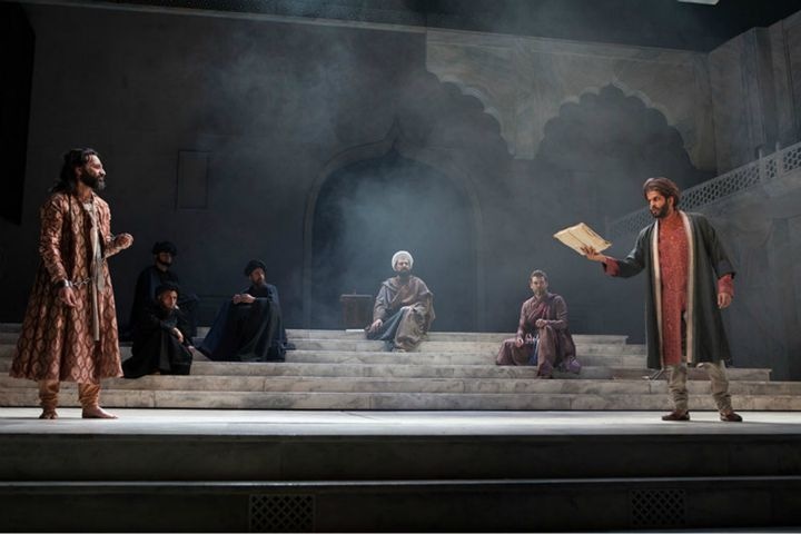 Zubin Varla and Prasanna Puwanarajah star in Dara at the National Theatre. - Photo courtesy: Official London Theatre