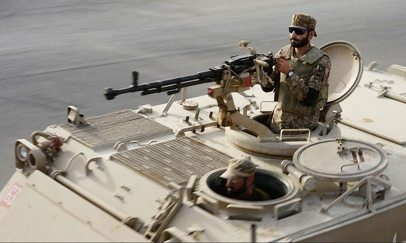 Pakistani army soldiers deploy in Karachi — AFP/File