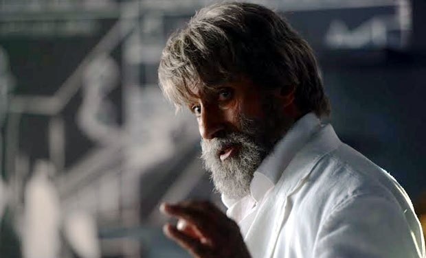 Amitabh Bachchan in a scene from film, 'Shamitabh' &ndash; Photo credit: india-forums.com