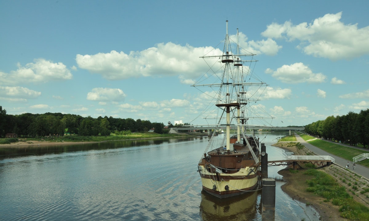 A view of Volkhov River.