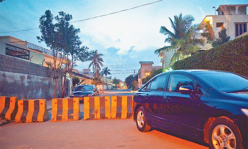 ڈیفینس فیز 1 کی متعدد بند گلیوں میں سے ایک