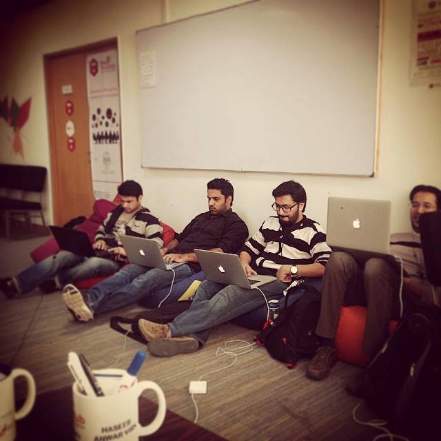 Not your ordinary geeks with Macbooks, this is the Patari team revolutionising Pakistani music - via Facebook