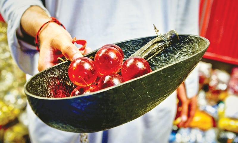 A malang&rsquo;s begging bowl for Rs4,000.