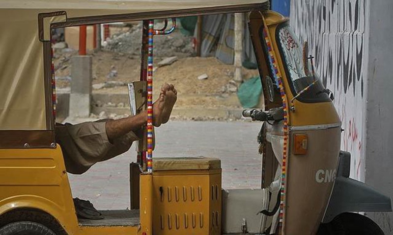 The IO claimed that he had no other option but to use a rickshaw since no police mobile van was available. -Reuters