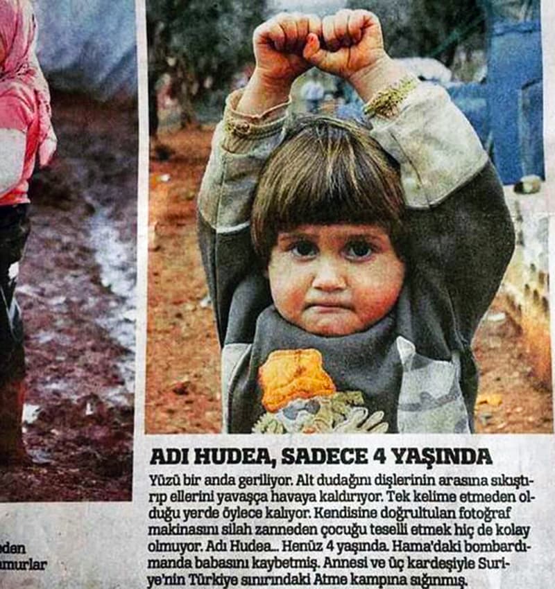 ترکی کے اخبار کا عکس۔ &mdash;. بشکریہ آکت