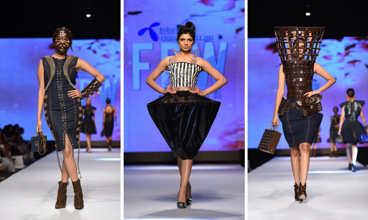 Bank Alfala Rising Talent section had collections of four graduates from various fashion schools around the country.- Tapu Javeri