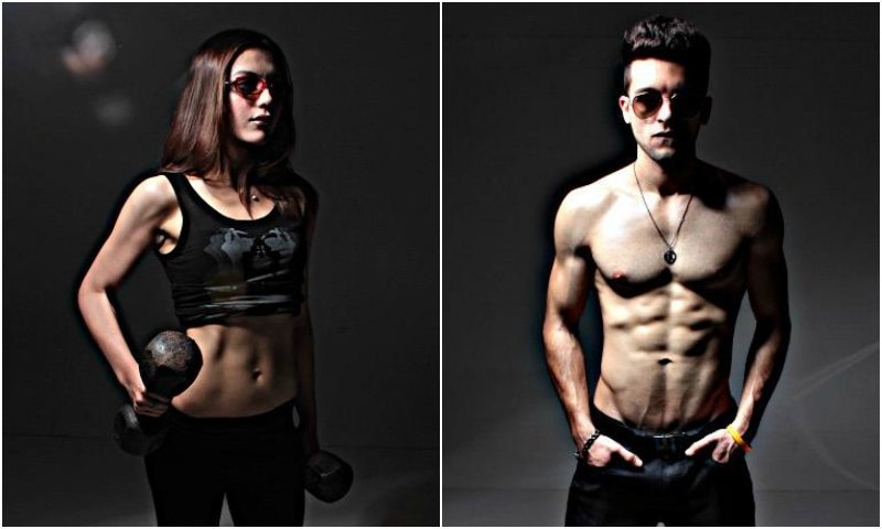 Torsam Tajik and Nusrat Hidayatullah, the brains behind the fitness program.