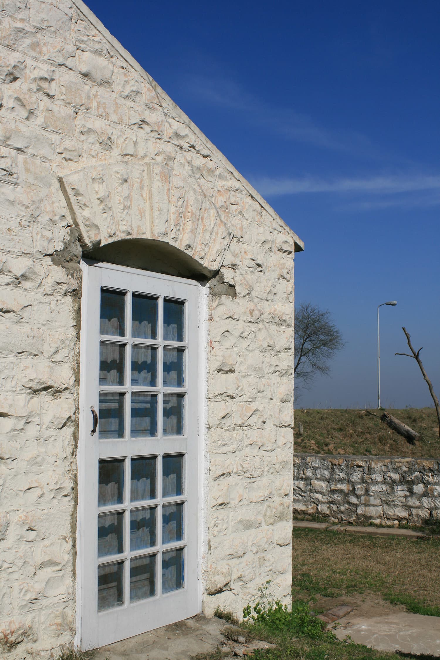 A side door at Pathar Kothi.