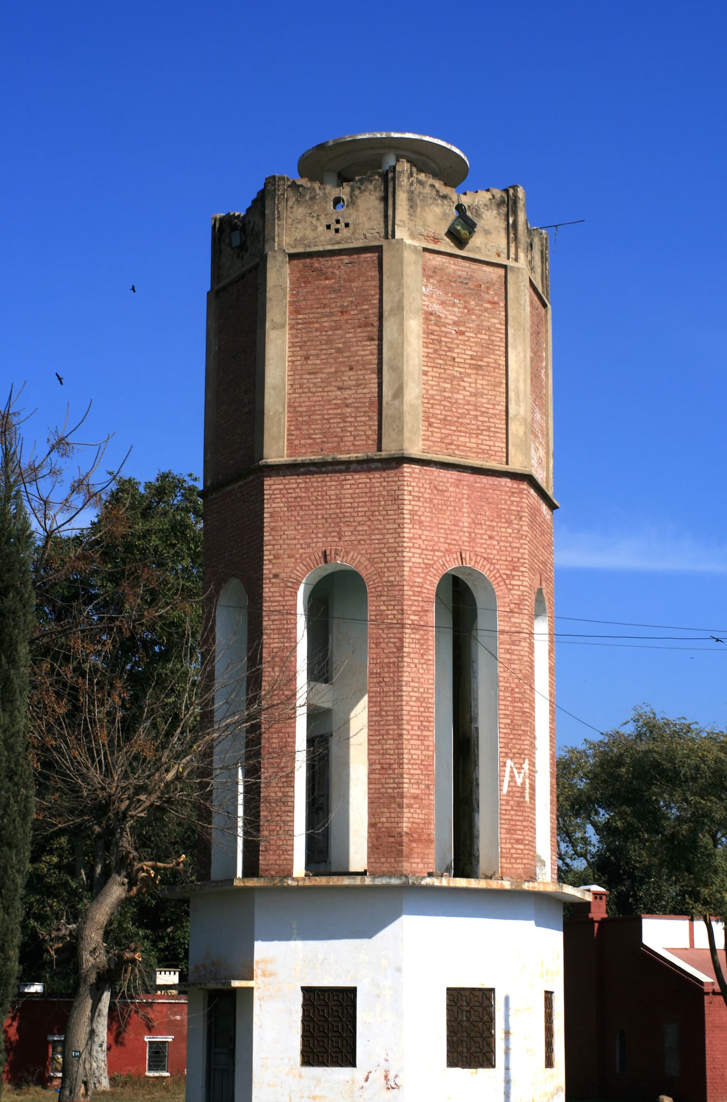 A circular structure at Rasul college.