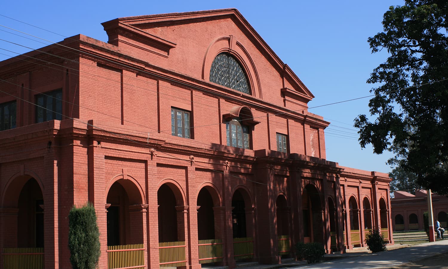 Rasul college is a century old tech college built in 1912.