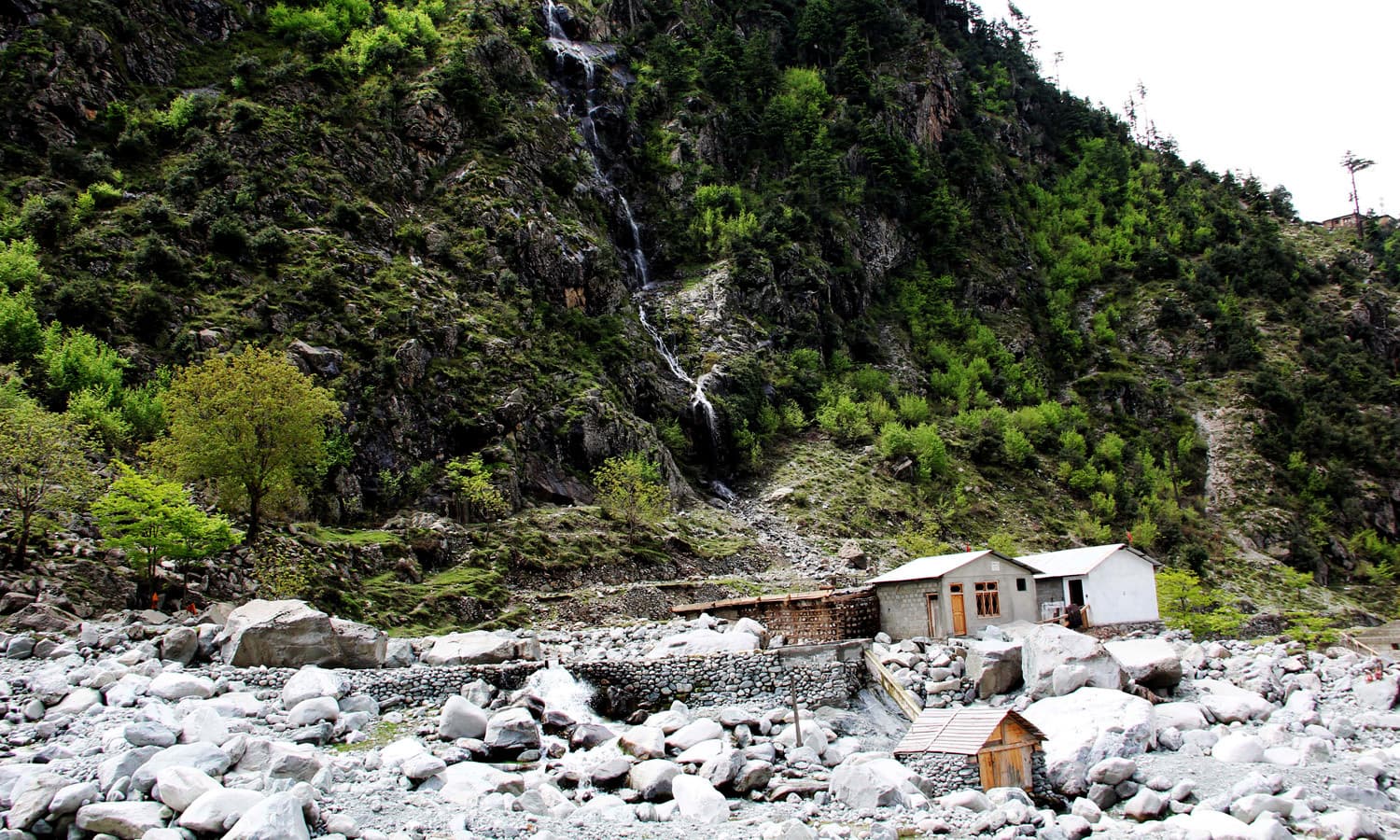 A view of Mankyal, Swat