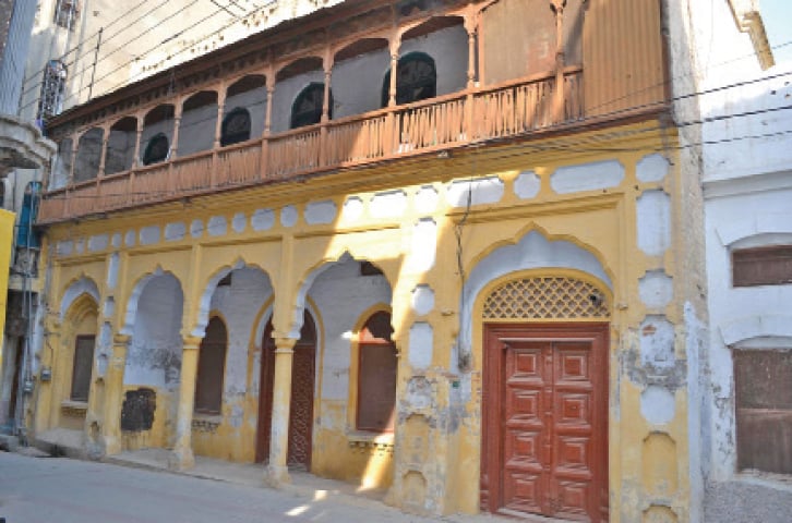 Another house constructed before partition.