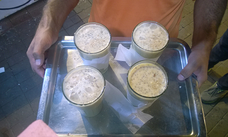 Another one of Lasani's specialities - the rabri milk — Photo by the author