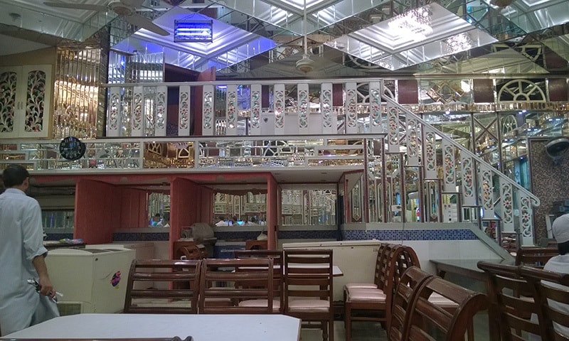 Mashallah Nafees' impressive interior is the work of the owner's daughter â Photo by the author