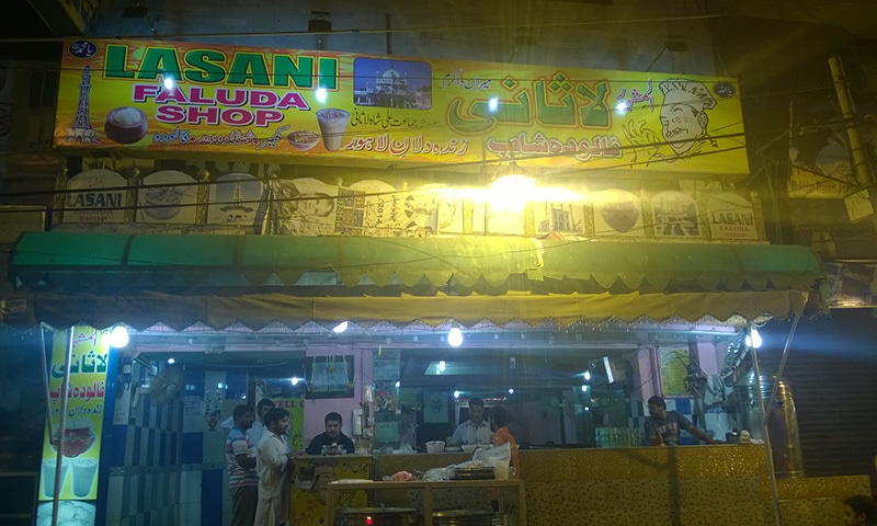 Lasani Faluda Shop — Photo by the author