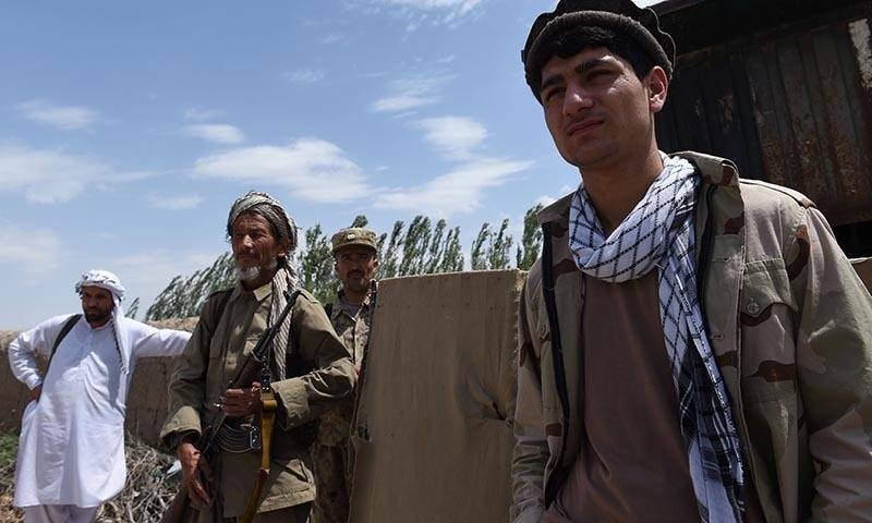 Commander Jawad of the ALP. -AFP