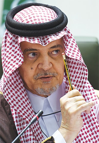 Prince Saud al-Faisal.&mdash;AFP