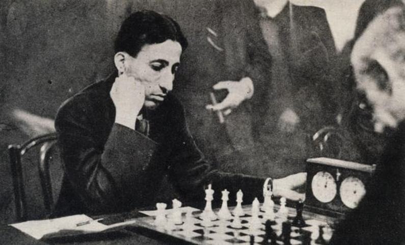 Chess champion in hard match with Alekhine,Jose R. Capablanca of