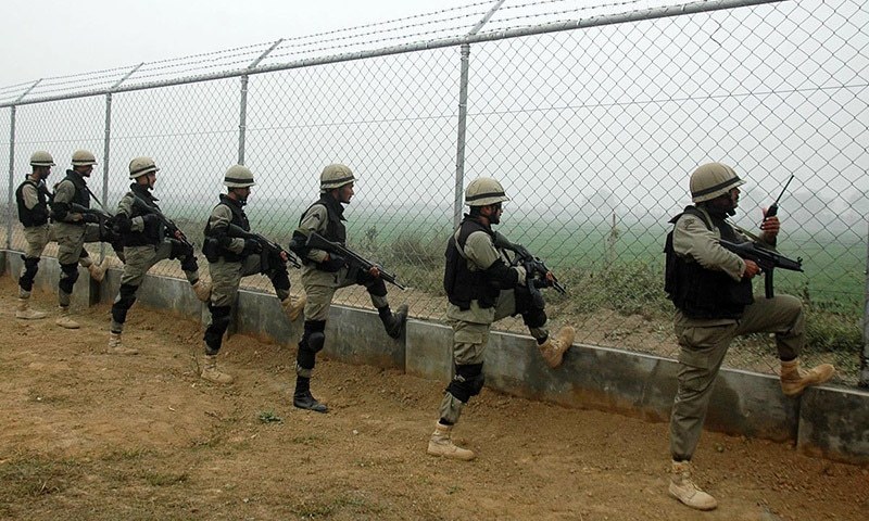 Earlier in August, 3 people were killed and at least 22 injured as Indian and Pakistani security forces exchanged fire in across the Working Boundary in Sialkot. ─ Online/File