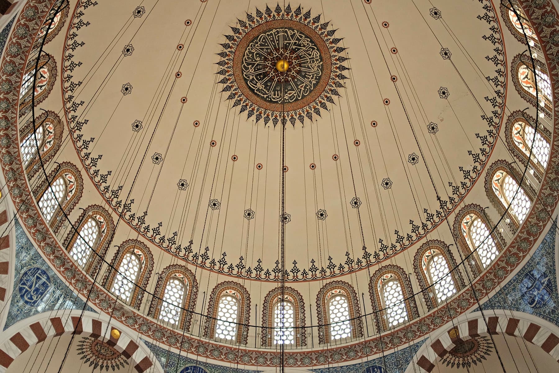 Rustem Pasha Mosque impeccable decorations set the precedence for later built mosques.