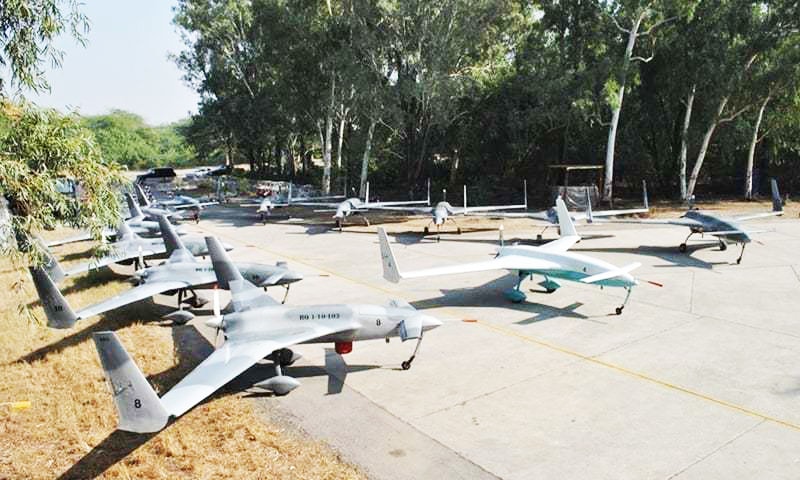 'The drone was on a routine flight when it encountered a technical fault and crashed.'—ISPR/File