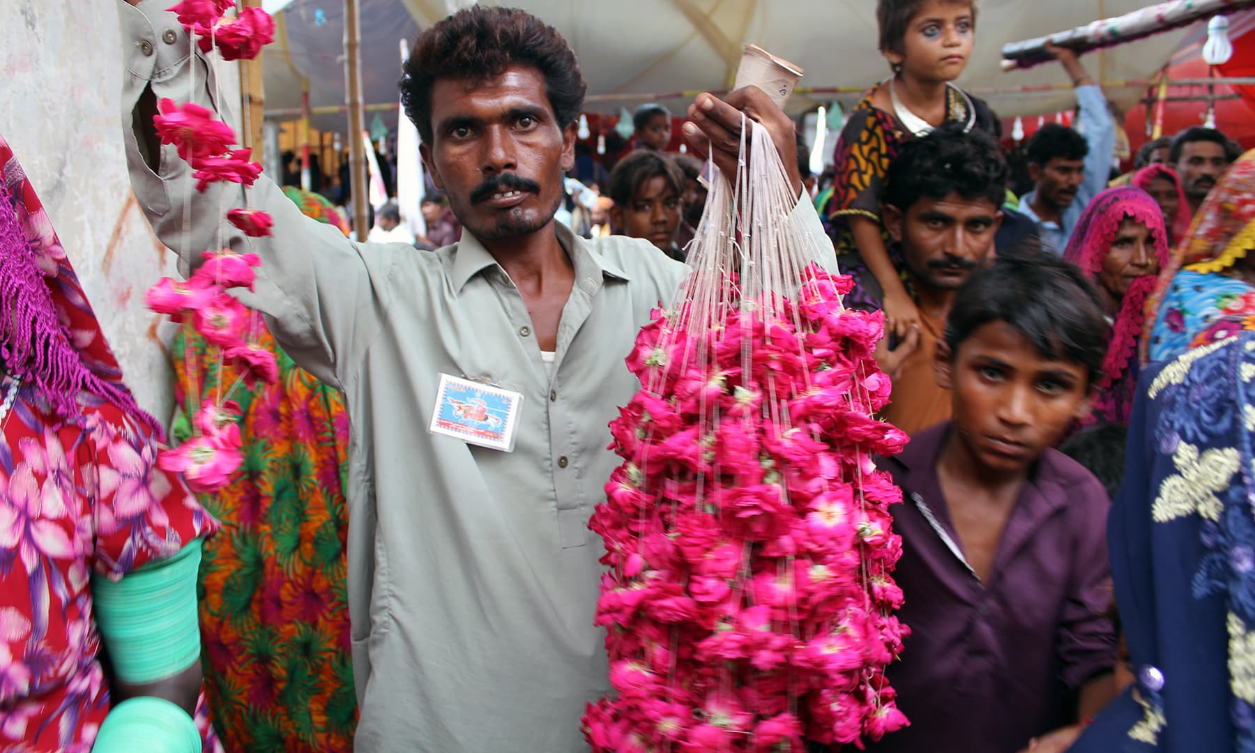 ایک پھول فروش.