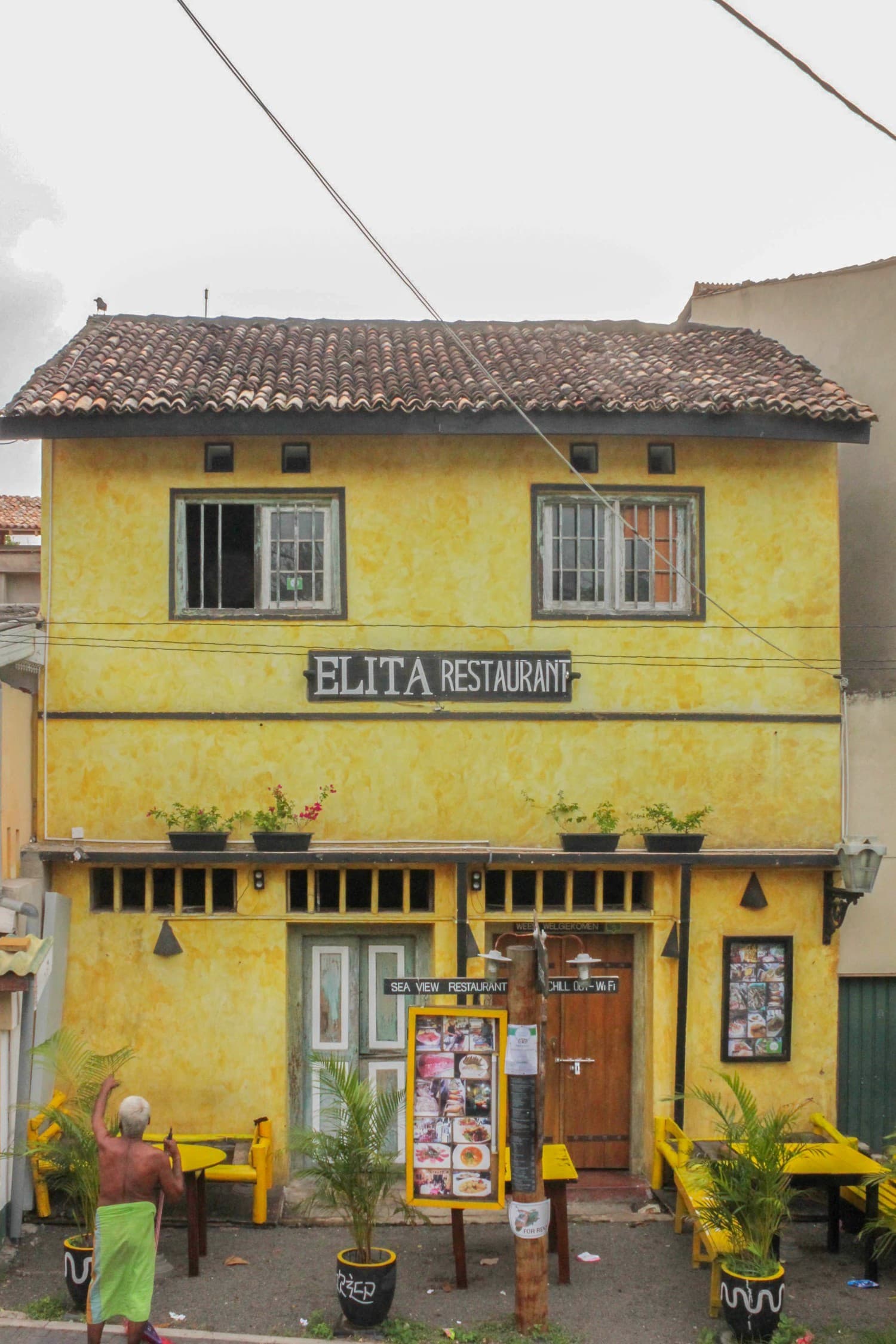 Quaint eateries like Elita Restaurant abound in Galle Fort - Photo by author