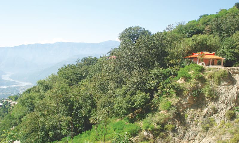 Bird eye view of the River Indus / Photos by the writer