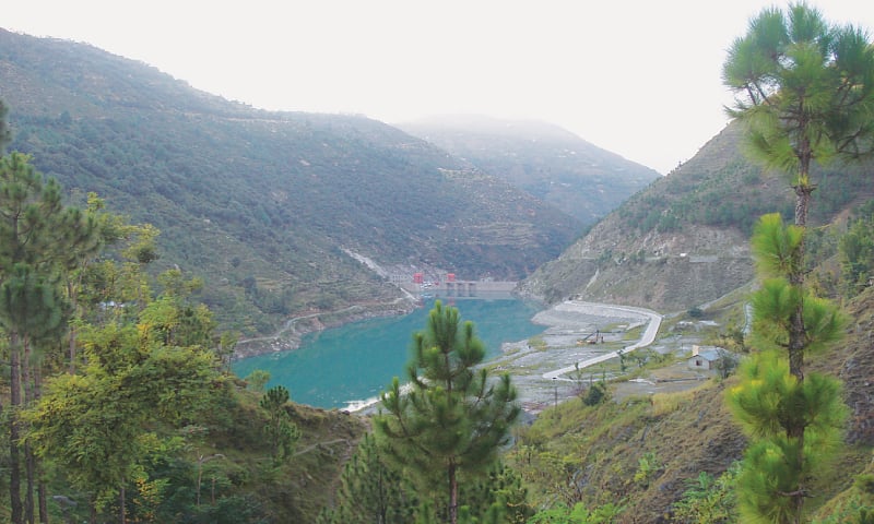 A view of the dam / Photos by the writer