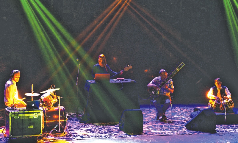 German artists accompanied by local musicians of international fame are performing at Habib University.—White Star