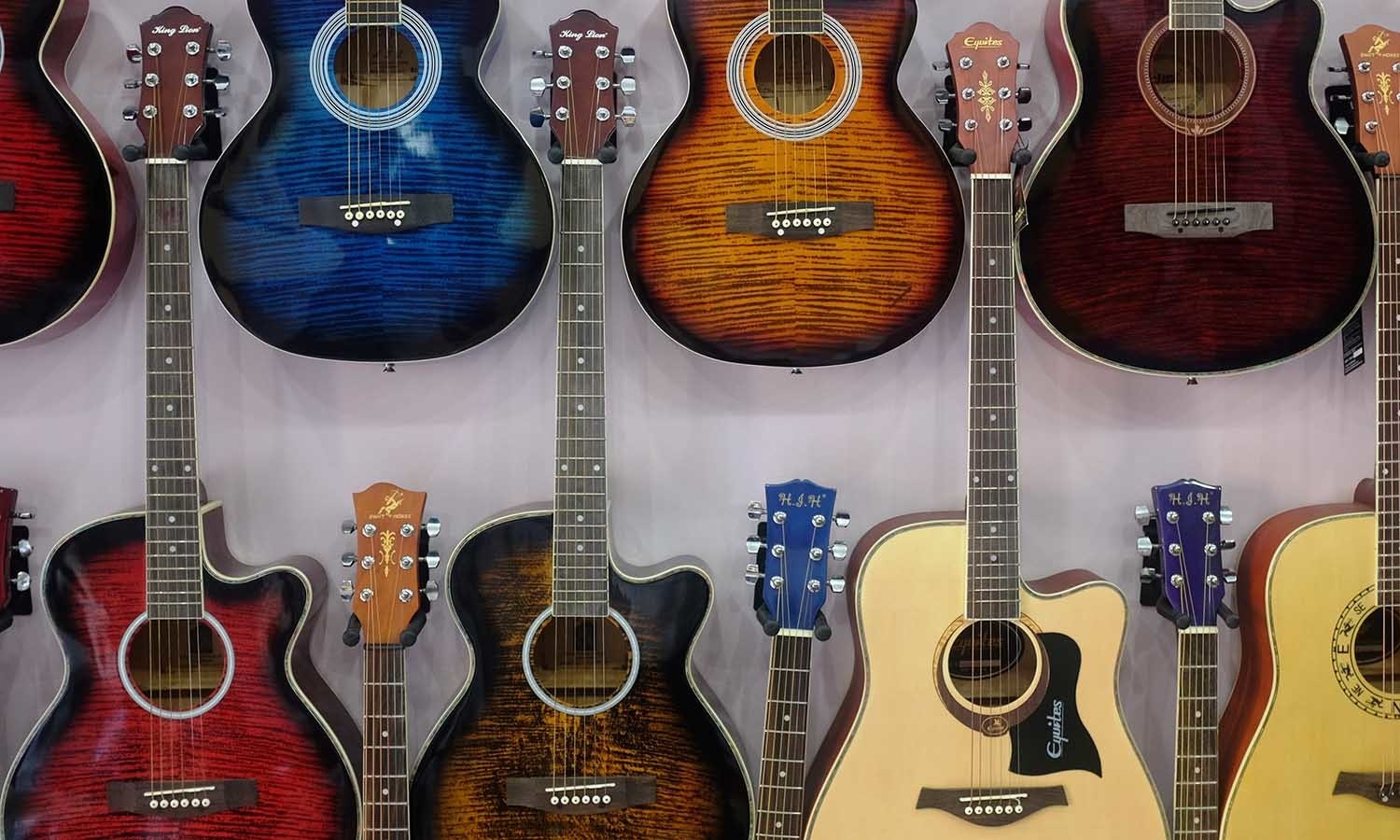 The Beatles Centre is one of the largest dealer of guitars in the country.