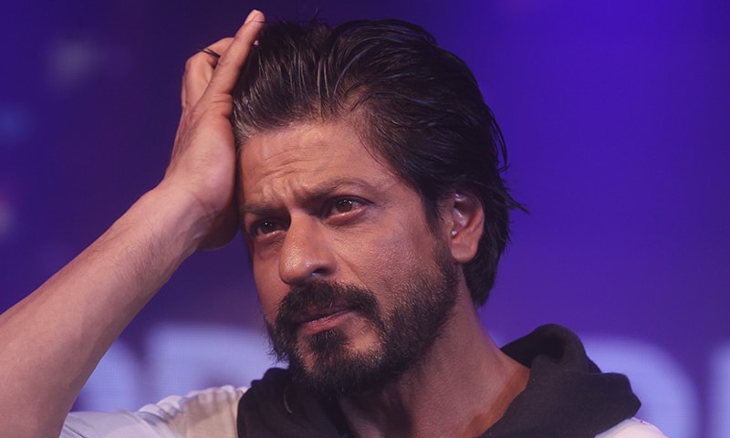 Bollywood superstar Shah Rukh Khan gestures during a press conference on his birthday in Mumbai, India. -AP/File