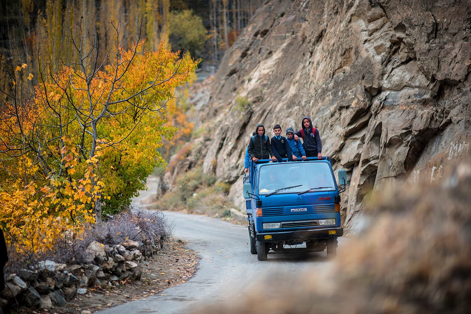 Children of Hunza.