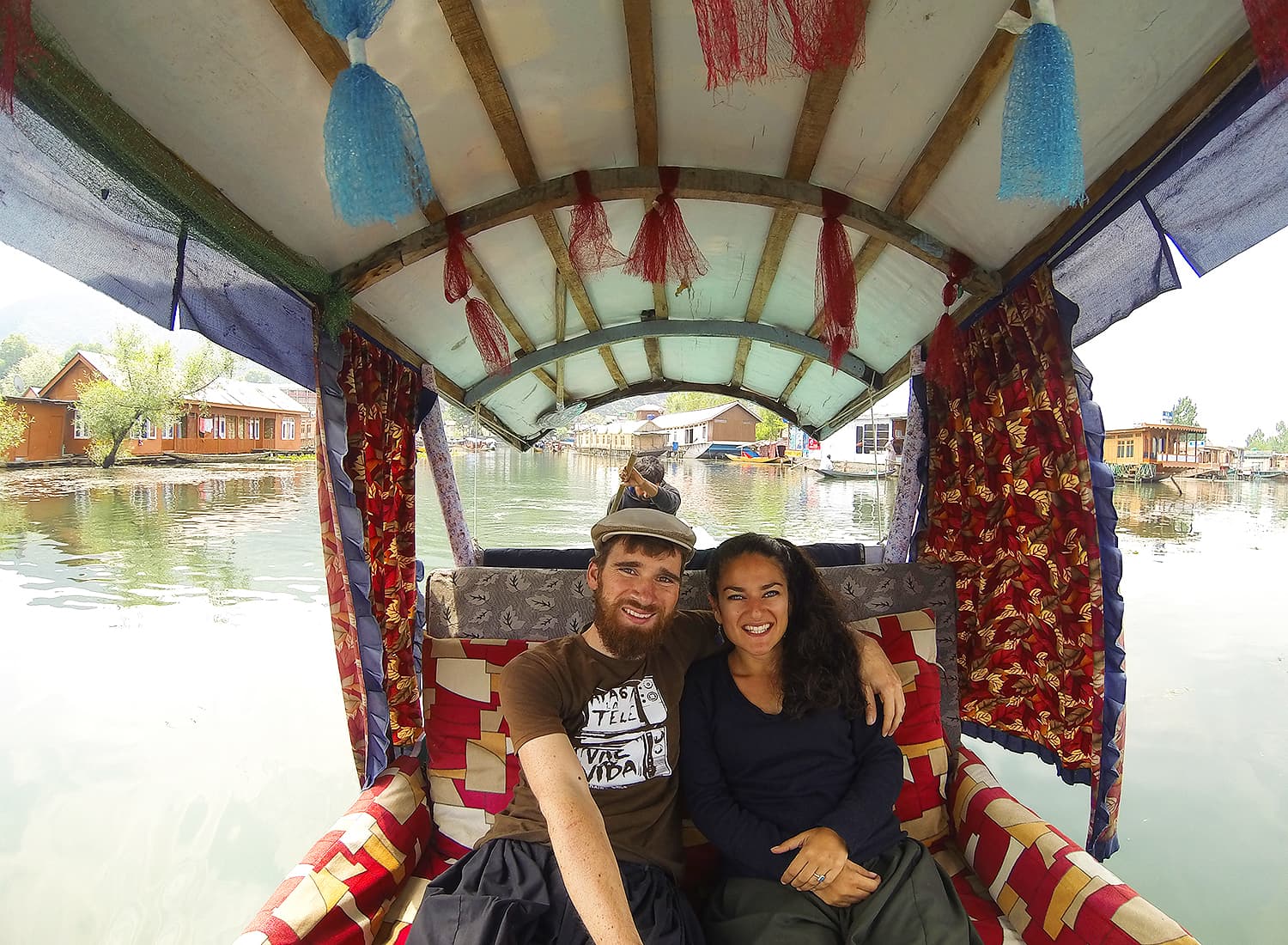 Shikara ride over Dal Lake, Srinagar.