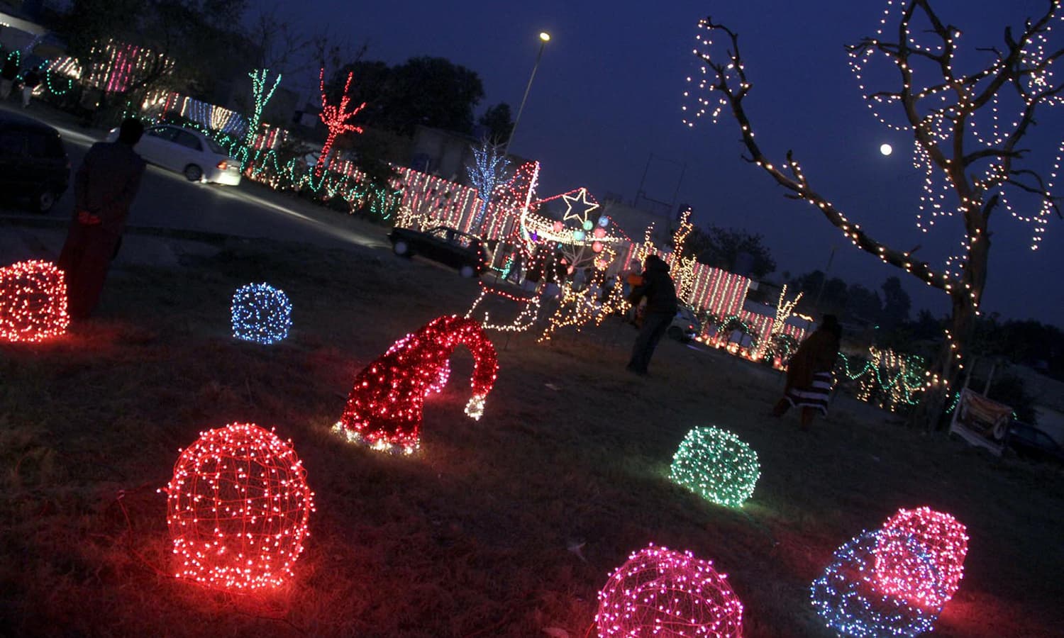 The colourful and decorative look of the tree creates more attraction. &mdash;INP