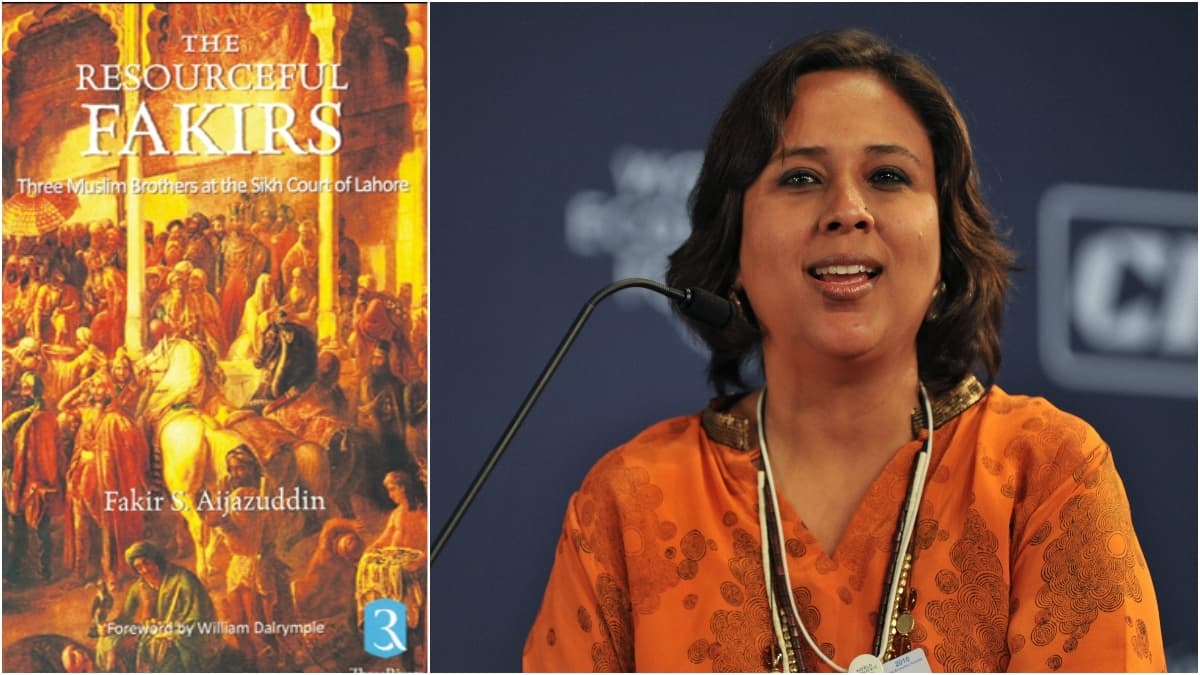 The Resourceful Fakirs by F. S. Aijazuddin (L) will be one of the books launched at KLF. Barkha Dutt (R) will also be present at her book launch.