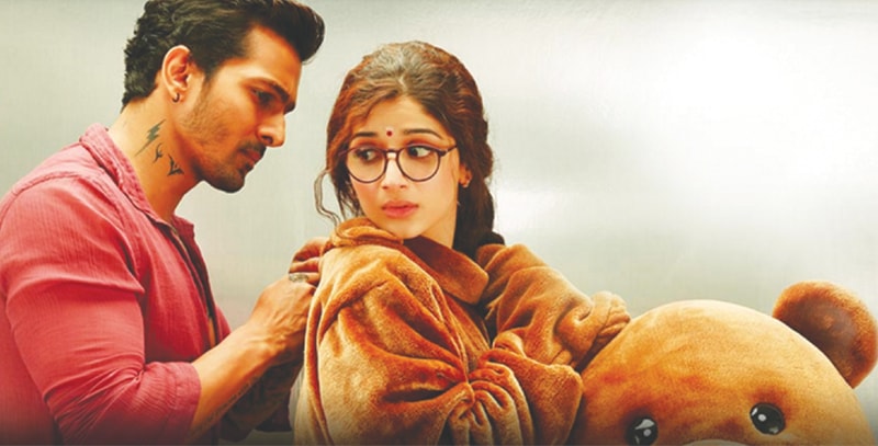 Harshvardhan Rane and Mawra Hocane in Sanam Teri Kasam