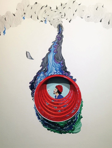 Hira Zubair&rsquo;s artwork -Photos by White Star