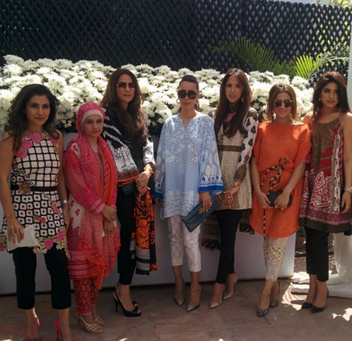 An 'it' girl launch is a real-life lesson in how to style your jora. Photo: Sana Safinaz Instagram