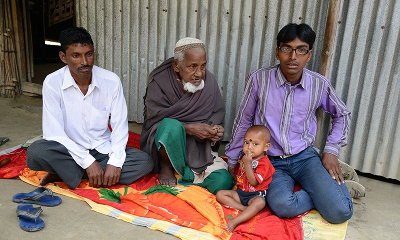 Ali is among many who became Indian citizens after a transfer of enclaves between India and Bangladesh. &mdash;AFP