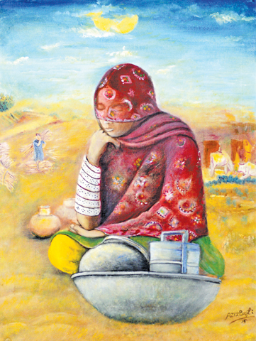 Aziz Bugti&rsquo;s painting