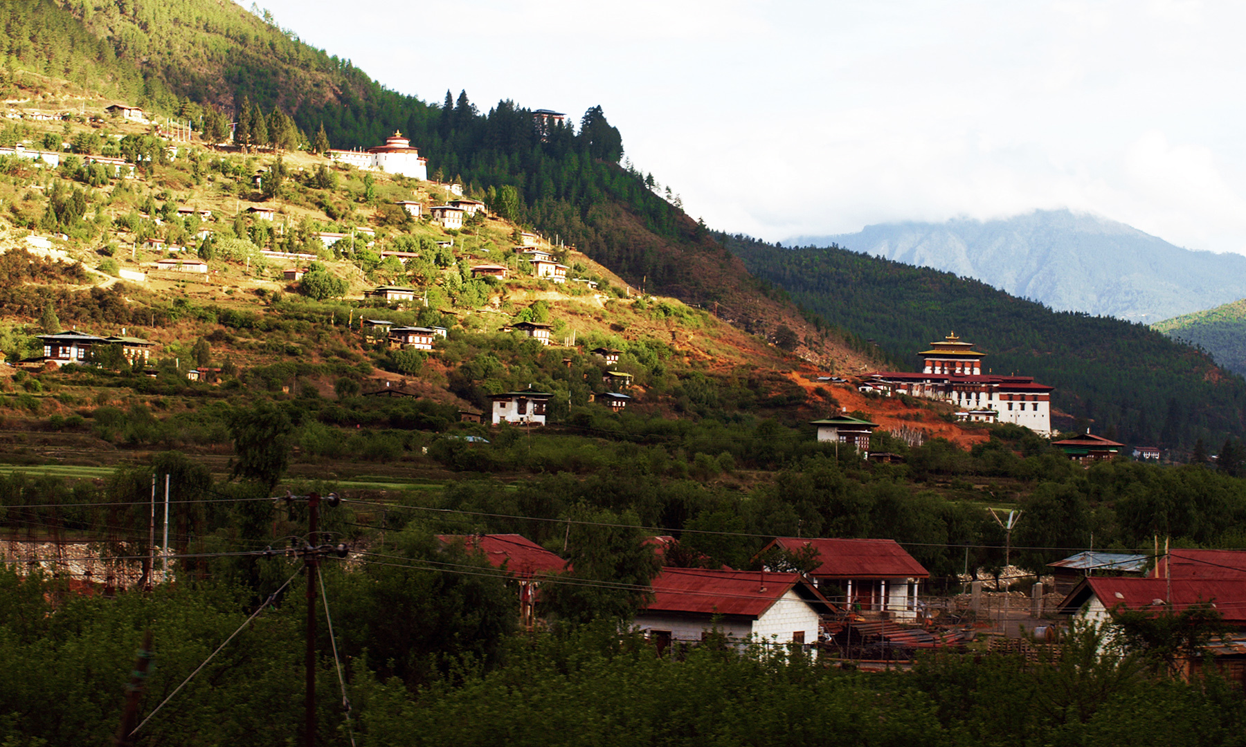 پارو شہر کا ایک خوبصورت نظارہ &mdash; تصویر وقار مصطفیٰ