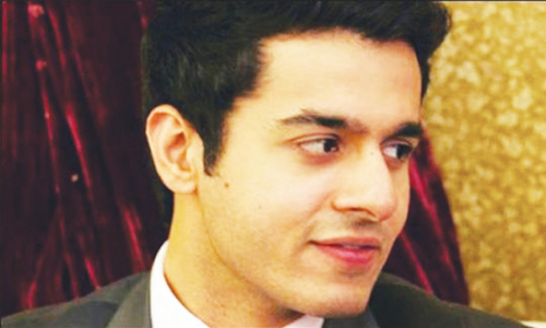 چیف جسٹس سندھ ہائی کورٹ جسٹس سجاد علی شاہ کے بیٹے اویس علی شاہ&mdash;۔فوٹو/ ڈان نیوز