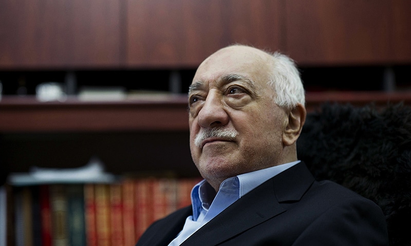 In this March 15, 2014 file photo, Turkish Muslim cleric Fethullah Gulen, sits at his residence in Saylorsburg, Pa. - AP Photo/Selahattin Sevi, File)