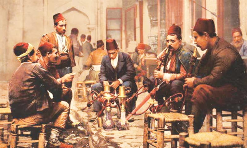 An image from a current show on Istanbul