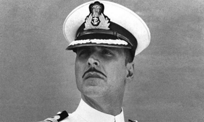 فلم 'رستم' میں اکشے کمار کے کردار کی ایک جھلک&mdash;۔